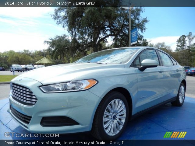 2014 Ford Fusion Hybrid S in Ice Storm