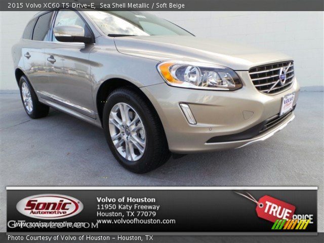 2015 Volvo XC60 T5 Drive-E in Sea Shell Metallic