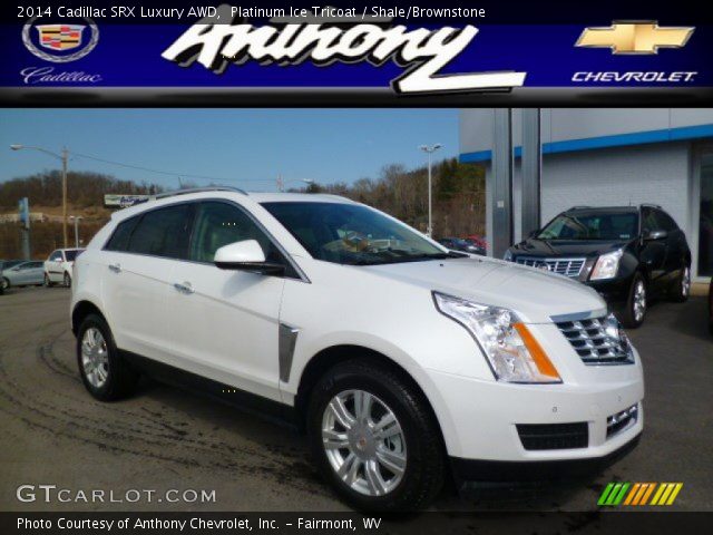 2014 Cadillac SRX Luxury AWD in Platinum Ice Tricoat