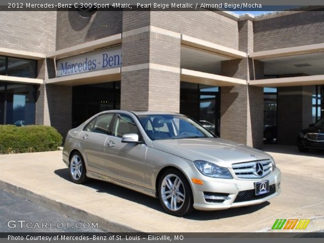 2012 Mercedes-Benz C 300 Sport 4Matic in Pearl Beige Metallic