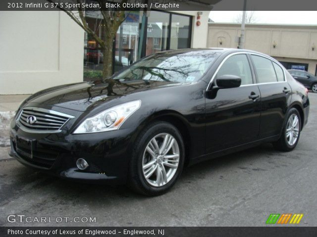 2012 Infiniti G 37 S Sport Sedan in Black Obsidian