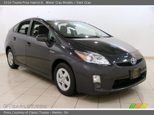 2010 Toyota Prius Hybrid III in Winter Gray Metallic