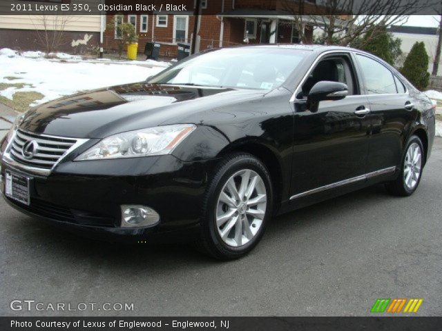 2011 Lexus ES 350 in Obsidian Black