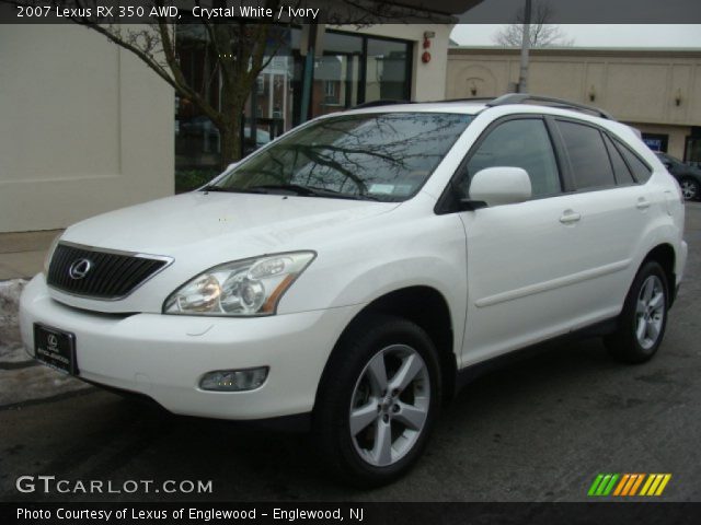 2007 Lexus RX 350 AWD in Crystal White