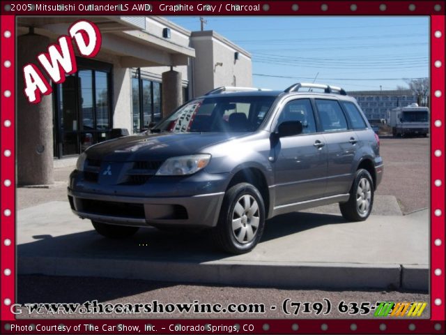 2005 Mitsubishi Outlander LS AWD in Graphite Gray