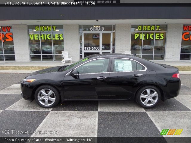 2011 Acura TSX Sedan in Crystal Black Pearl