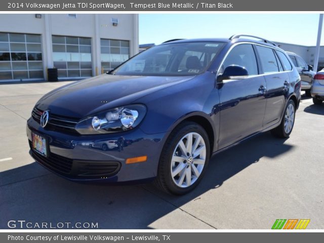 2014 Volkswagen Jetta TDI SportWagen in Tempest Blue Metallic