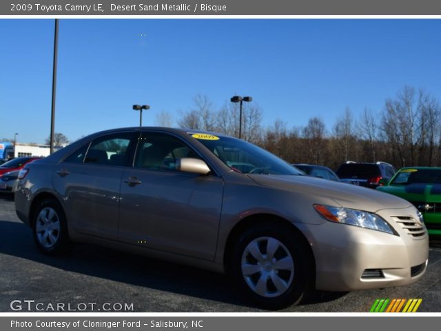 2009 Toyota Camry LE in Desert Sand Metallic