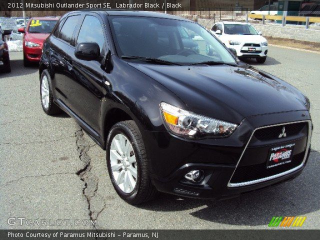 2012 Mitsubishi Outlander Sport SE in Labrador Black