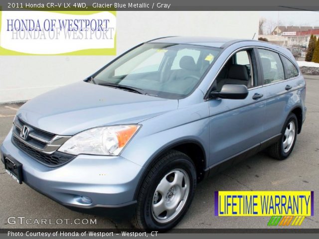 2011 Honda CR-V LX 4WD in Glacier Blue Metallic