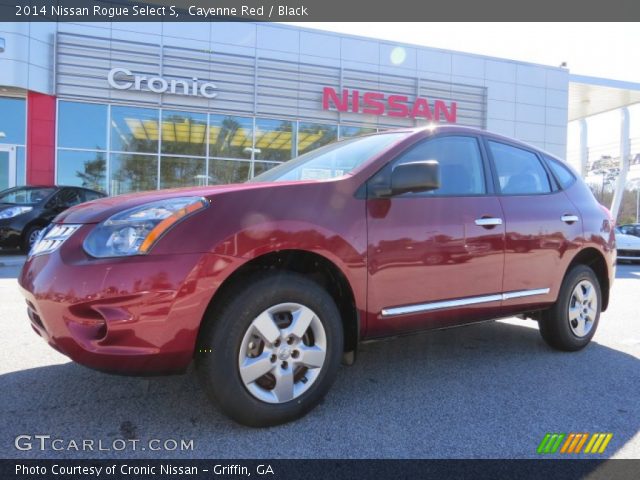 2014 Nissan Rogue Select S in Cayenne Red