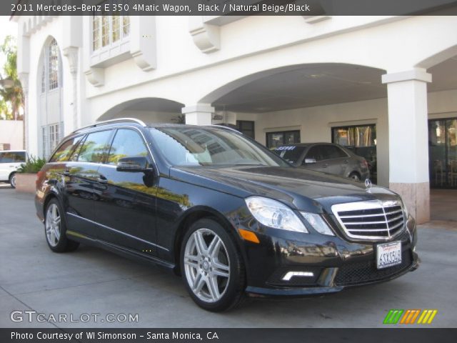 2011 Mercedes-Benz E 350 4Matic Wagon in Black