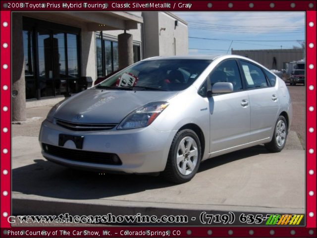 2008 Toyota Prius Hybrid Touring in Classic Silver Metallic