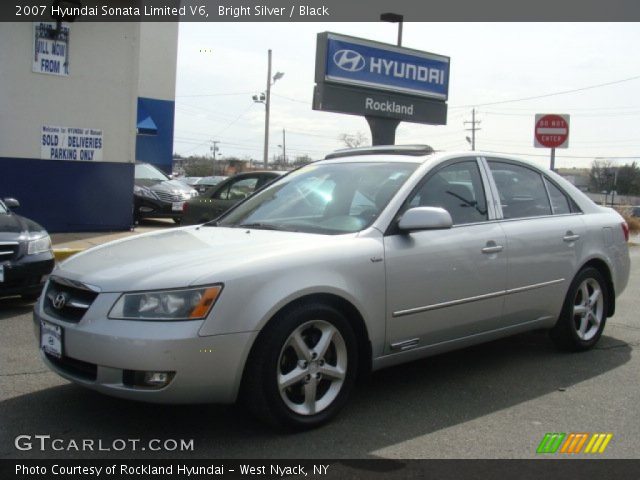 2007 Hyundai Sonata Limited V6 in Bright Silver