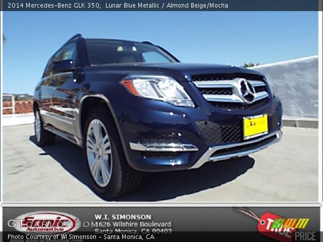2014 Mercedes-Benz GLK 350 in Lunar Blue Metallic