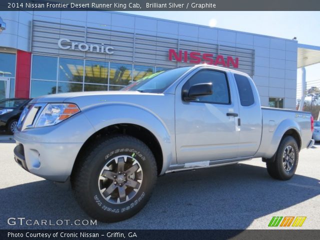 2014 Nissan Frontier Desert Runner King Cab in Brilliant Silver