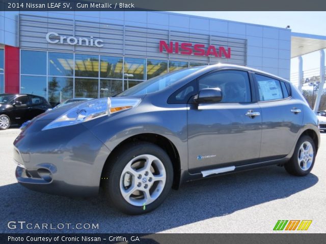 2014 Nissan LEAF SV in Gun Metallic