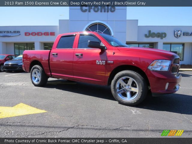 2013 Ram 1500 Express Crew Cab in Deep Cherry Red Pearl