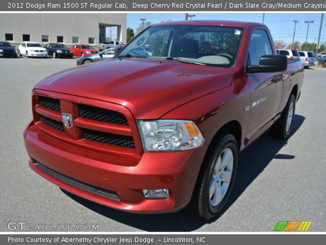 2012 Dodge Ram 1500 ST Regular Cab in Deep Cherry Red Crystal Pearl