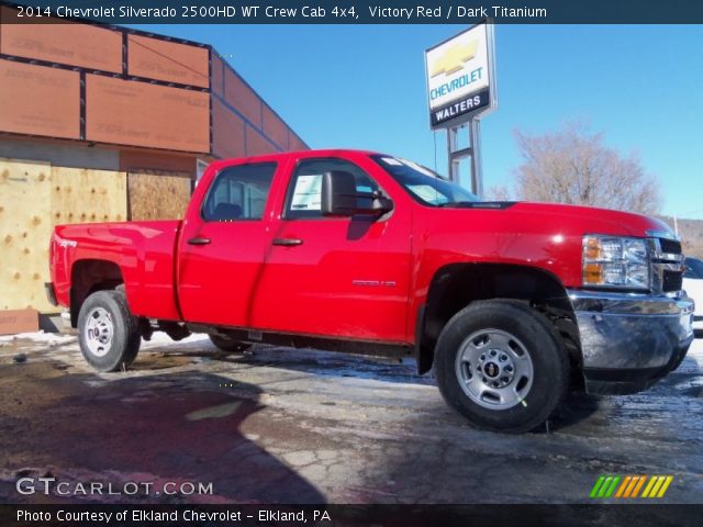2014 Chevrolet Silverado 2500HD WT Crew Cab 4x4 in Victory Red