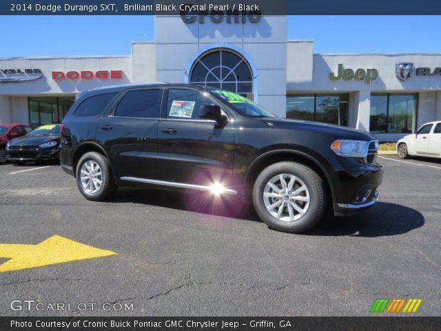 2014 Dodge Durango SXT in Brilliant Black Crystal Pearl