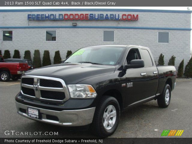 2013 Ram 1500 SLT Quad Cab 4x4 in Black