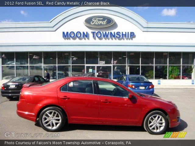 2012 Ford Fusion SEL in Red Candy Metallic