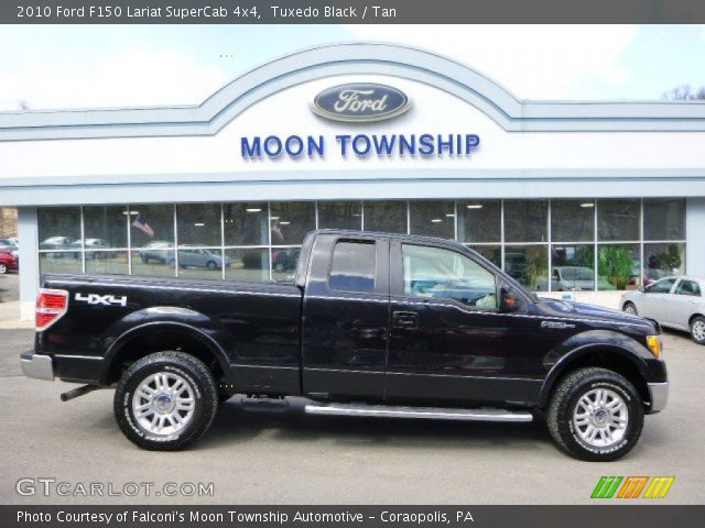 2010 Ford F150 Lariat SuperCab 4x4 in Tuxedo Black