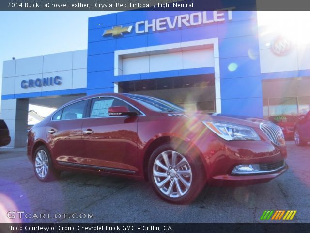 2014 Buick LaCrosse Leather in Crystal Red Tintcoat