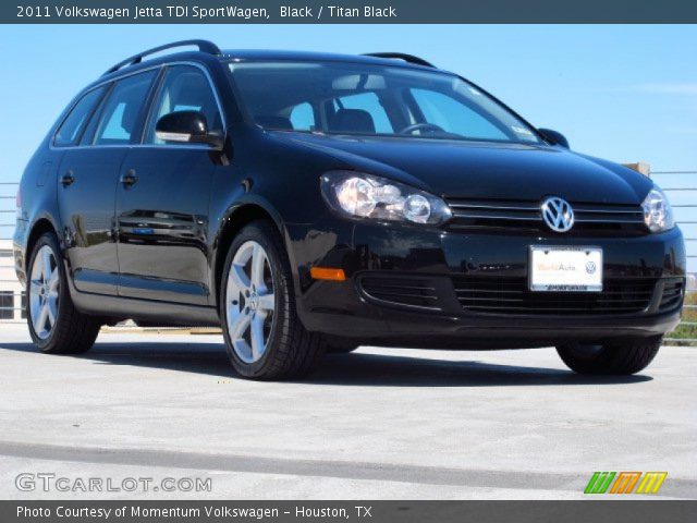 2011 Volkswagen Jetta TDI SportWagen in Black