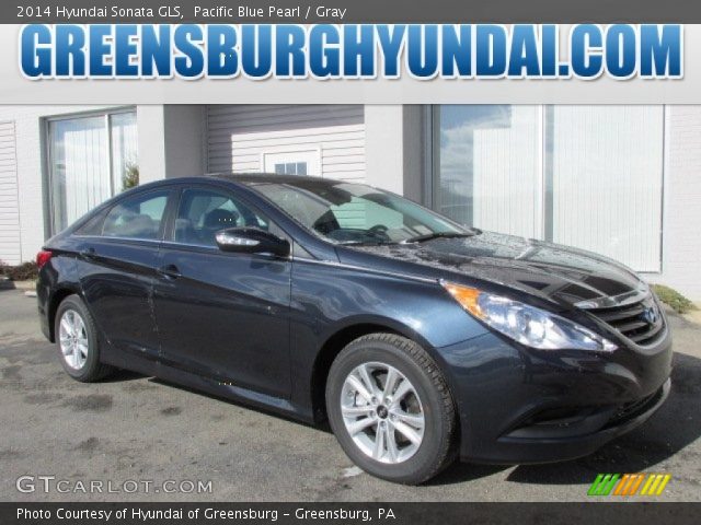 2014 Hyundai Sonata GLS in Pacific Blue Pearl