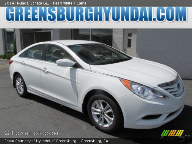 2014 Hyundai Sonata GLS in Pearl White