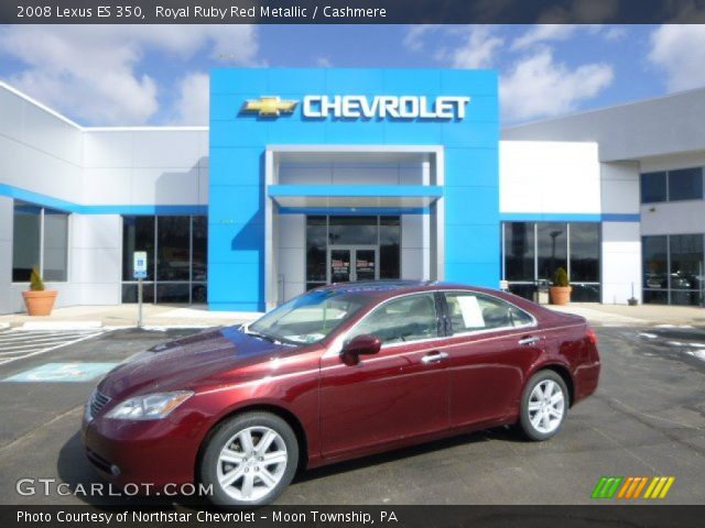 2008 Lexus ES 350 in Royal Ruby Red Metallic