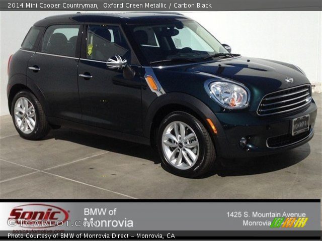 2014 Mini Cooper Countryman in Oxford Green Metallic
