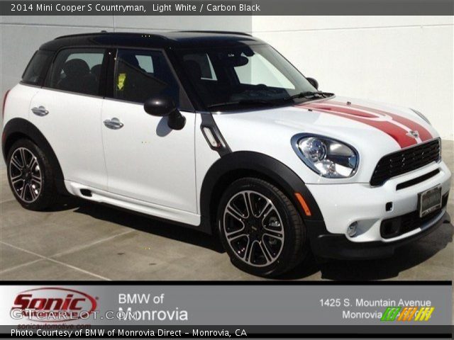 2014 Mini Cooper S Countryman in Light White