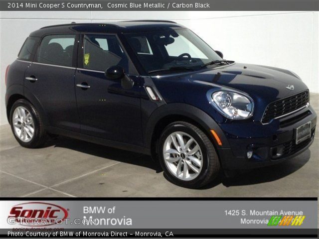 2014 Mini Cooper S Countryman in Cosmic Blue Metallic