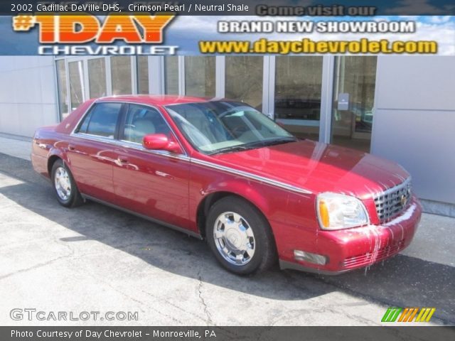 2002 Cadillac DeVille DHS in Crimson Pearl