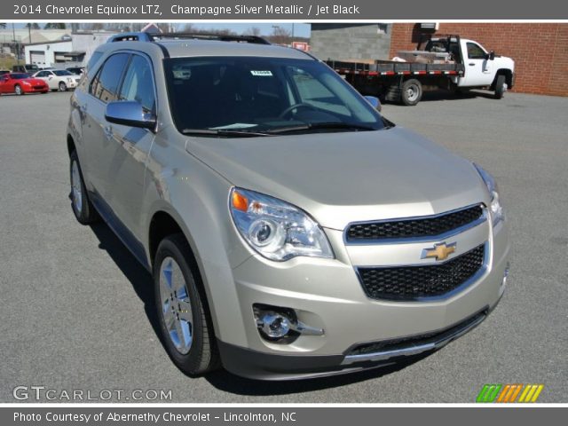 2014 Chevrolet Equinox LTZ in Champagne Silver Metallic