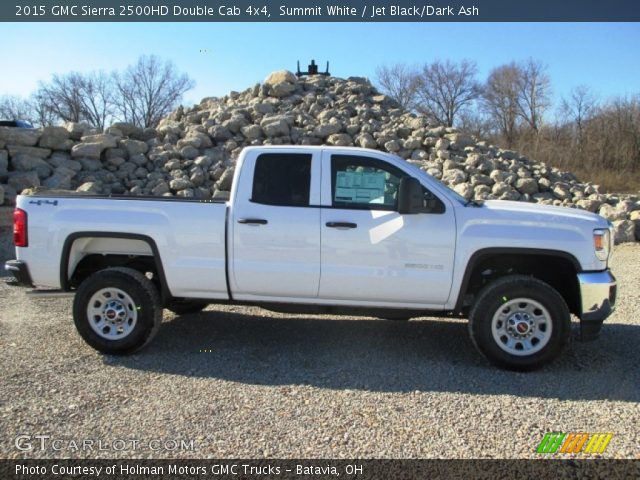 2015 GMC Sierra 2500HD Double Cab 4x4 in Summit White