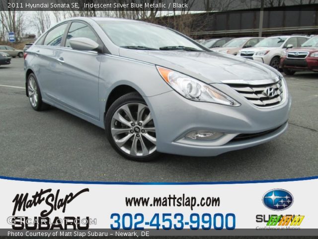 2011 Hyundai Sonata SE in Iridescent Silver Blue Metallic