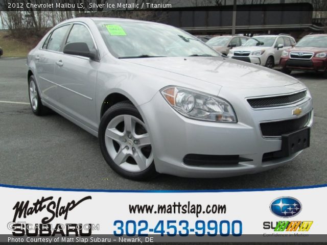 2012 Chevrolet Malibu LS in Silver Ice Metallic