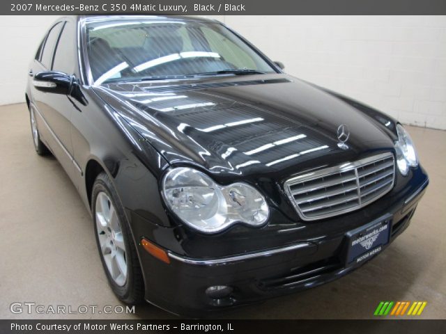 2007 Mercedes-Benz C 350 4Matic Luxury in Black