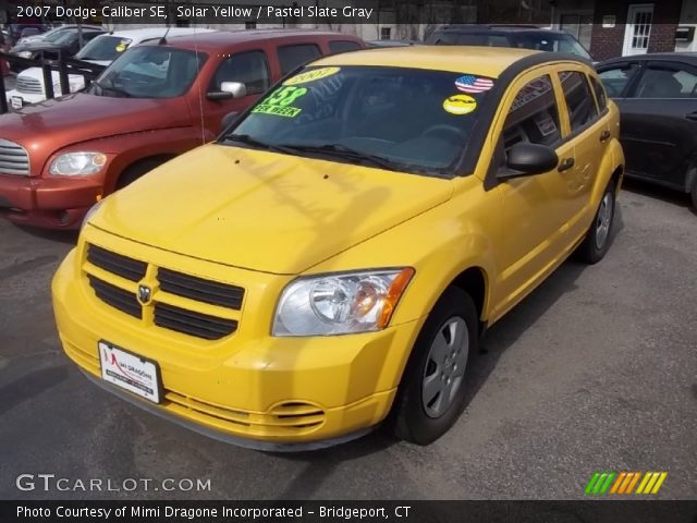 2007 Dodge Caliber SE in Solar Yellow