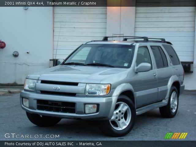 2001 Infiniti QX4 4x4 in Titanium Metallic