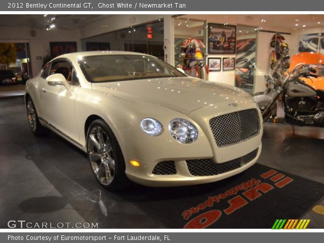 2012 Bentley Continental GT  in Ghost White