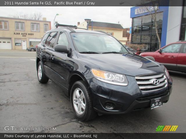 2011 Hyundai Santa Fe GLS in Pacific Blue Pearl