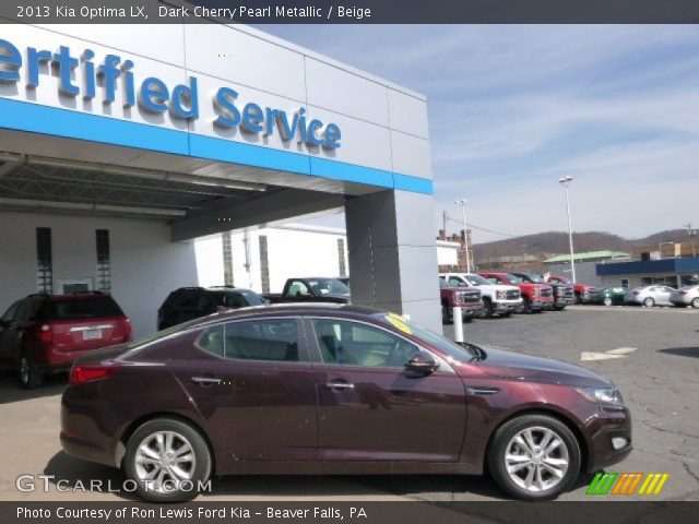 2013 Kia Optima LX in Dark Cherry Pearl Metallic