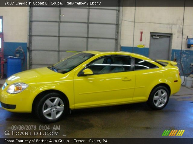 2007 Chevrolet Cobalt LT Coupe in Rally Yellow