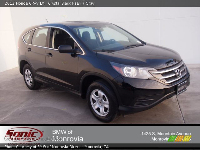 2012 Honda CR-V LX in Crystal Black Pearl