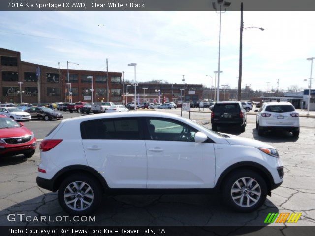 2014 Kia Sportage LX AWD in Clear White